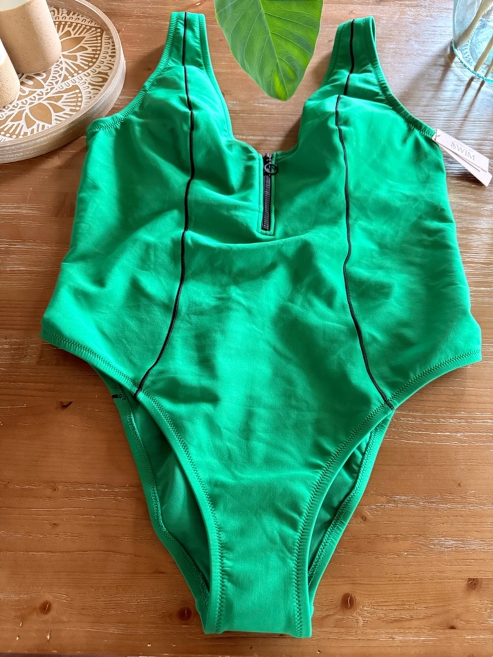 Victoria's Secret Emerald Green One-Piece Swimsuit